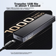 Корпус для двухпротокольного SSD-накопителя ORICO M.2 NVMe/SATA, 10 Гбит/с, Type-C, полностью алюминиевая система охлаждения, совместим с ноутбуками, M2PJM. - изображение 5