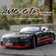 Heimanba Mercedes-Benz GTR1:18 Чорний лицар Модель автомобіля іграшка для дітей, модель автомобіля зі сплаву Колекційна демонстраційна штука подарунок - зображення 4
