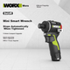 Шурупокрут WORX WU139.1 акумуляторний безщітковий 12 В з батареєю 2 Аг, 50 Нм - зображення 4