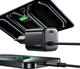 Ładowarka sieciowa Usams JC Series CC264 30W GaN Mini Fast Charger USB-C + wbudowany kabel USB-C 1.2 m Black (CC264TC01) - obraz 5