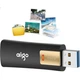 Флеш-накопитель Aigo 128 ГБ USB 3.2 L8302 с защитой от записи, черный, антивирусной защитой и защитой от ошибок. - изображение 3