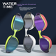 Окуляри для плавання дзеркальні WATERTIME з шапочкою, білі (100099555071) - зображення 7