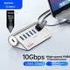 ORICO USB3.2 Док-станція розширення Gen2 Концентратор з алюмінієвого сплаву, спліттер для настільних комп'ютерів та ноутбуків, семипортовий конвертер-хаб M3U7-G2 - зображення 9