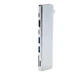 Док-станция Youlianxing Type-C 7 в 1 с HDMI 4K, USB, SD и TF - изображение 5