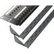 Патч-панель SK-LINK SK-P5E 19" 1U 48 портів Cat 5e UTP з організатором кабелю (SK-P5E-48) - зображення 2