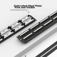 Патч-панель SK-LINK SK-P5E 19" 1U 48 портів Cat 5e UTP з організатором кабелю (SK-P5E-48) - зображення 5
