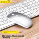Беспроводная Bluetooth-мышь DiyiGongfang Ultra-Thin Dual-Mode, совместимая с Apple, для MacBook Pro/Air/13/14/m1/m2/iPad, планшетов и ноутбуков, перезаряжаемая. - изображение 6