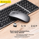 Беспроводная Bluetooth-мышь DiyiGongfang Ultra-Thin Dual-Mode, совместимая с Apple, для MacBook Pro/Air/13/14/m1/m2/iPad, планшетов и ноутбуков, перезаряжаемая. - изображение 11
