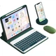 Чохол для iPad BOW Hangshi HC036K 2025 року, сумісний з iPad Pro 18/20/21 версії, універсальний чохол для планшета з інтегрованим слотом для ручки, горизонтальним та вертикальним екраном, 11 дюймів, благородний чорний - зображення 1