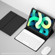 Чохол для iPad BOW Hangshi HC036K 2025 року, сумісний з iPad Pro 18/20/21 версії, універсальний чохол для планшета з інтегрованим слотом для ручки, горизонтальним та вертикальним екраном, 11 дюймів, благородний чорний - зображення 4