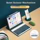 Чохол для iPad BOW Hangshi HC036K 2025 року, сумісний з iPad Pro 18/20/21 версії, універсальний чохол для планшета з інтегрованим слотом для ручки, горизонтальним та вертикальним екраном, 11 дюймів, благородний чорний - зображення 7