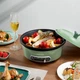 Электрическая многофункциональная кастрюля Morphyrichards Hot Pot с оригинальными аксессуарами MR1057, пластиной для жарки стейков [совместима с MR9087] - изображение 7