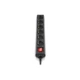 Сетевой фильтр питания REAL-EL RS-6 Protect M 1.8m, black (EL122300032) - зображення 3