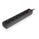 Сетевой фильтр питания REAL-EL RS-6 Protect M 1.8m, black (EL122300032) - зображення 5