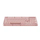 Клавиатура беспроводная Logitech ALTO KEYS K98S Amber Series AI Marble Bluetooth/Wireless/USB Pink - изображение 1