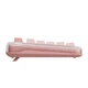 Клавиатура беспроводная Logitech ALTO KEYS K98S Amber Series AI Marble Bluetooth/Wireless/USB Pink - изображение 5