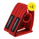 Лямки атлетические для тяги Cornix Lifting Straps XR-0505 Red - изображение 2
