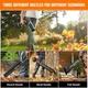 Аккумуляторная воздуходувка Gisam Brushless с 2 батареями 6.0Ah, GardenPro - изображение 7