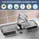 Силиконовый коврик-брызговик для мойки / раковины / смесителя Drain pan AND-94-10-100PCS grey - изображение 3