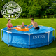 Каркасний басейн Intex 28206 (76*305 см., об'єм: 4485 л., серія: Metal Frame) - изображение 1