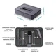 Набор инструментов ножовка со сменными полотнами JIMIHOME Cutting Tools Set JimiBox X0-G Black - изображение 4