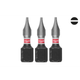 Бита SHOCKWAVE MILWAUKEE, SL1,2x6,5, 25мм, (3шт) - изображение 1