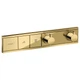 Hansgrohe RainSelect Термостат прих. монтажу, Polished Gold Optic (15380990) - зображення 1