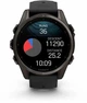 Смарт-годинник Garmin Fenix 8 43mm AMOLED Sapphire Carbon Gray DLC Tit. w. Black/Pebble Gray S. Band (010-02903-20) - зображення 9