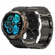 Смарт часы Kospet TANK T3 Ultra Black с 2 ремешками (метал + силикон) - изображение 1