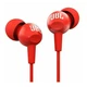 Наушники JBL C100si красные - изображение 1