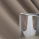 Комплект штор VR-Textil Midnight блекаут 2 шт 150x290 см капучино (1674ш) - зображення 1