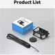 Чохол Telesin Silicone Cover with Lens Cap для DJI Osmo Action 6 (S6-PTC-11) [168848] - зображення 8