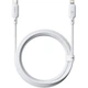 Кабель Baseus Silky Series USB-C to Lightning 20W 2m White (P10377700213-01) [169518] - изображение 4