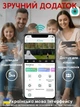 Камера відеоспостереження від WIFI Smart Camera, вулична поворотна IP-камера зі звуком, нічним баченням, датчиком руху, зовнішня бездротова камера з керуванням через додаток ICsee для дому, дачі, магазину Біла WSCY-8-White - зображення 2