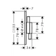 Hansgrohe DuoTurn E Смеситель скрытый, черный матовый (75417670) - изображение 3