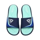 Жіночі шльопанці Reebok Delta Flow Slide літні резинові тапки сині з зеленим на пляж повсякденні Розмір 38 - изображение 3