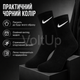 Носки Nike высокие спортивные набор 3 пары размер 36-39 черные с белым логотипом длинные носки для тренировок, спортзала, школы - изображение 5