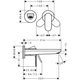 HANSGROHE Rebris S Смеситель для умывальника, черный матовый (72528670) - изображение 5