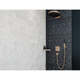 Лейка верхнего душа круглая HANSGROHE RAINFINITY, бронза сатин - изображение 5