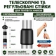 Стойки опоры алюминиевые телескопические регулируемые 2,3 м складные для тента шатра туристического навеса авто машины кемпинга пикника рыбалки пляжа дачи отдыха на природе легкие прочные компактные комплект 2 шт 4 колышка плюс 4 веревки и чехол - изображение 4