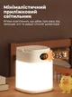 Ночник XH4800 LED с часами сенсорный, регулировка яркости, белый - изображение 6