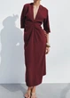 Плаття ZARA 16966 Вишневий XL (2546) - изображение 1