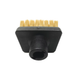 Щітка-насадка для пароочисника Karcher SC1 SC2 SC3 SC4 SC5 SC7 (чорна з металевою щетиною) - зображення 4