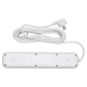 Мережевий фільтр-подовжувач 5 розеток 3xUSB-A 1xUSB-C 5м білий HP-5-43 - зображення 6