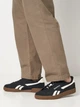 Чоловічі кеди замшеві низькі Reebok Club C Grounds 100033053 5905588484295 42 (9US) 27 см Чорні (5905588484400) - зображення 2