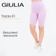 Женские велосипедки Giulia TRACKS 01 S/M Violet-orchid bloom, спортивные велосипедки из микрофибры, высокая посадка - изображение 1
