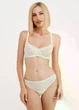 Бюстгальтер мереживний з кісточками Giulia Cloe 1614/31 85C White-cream pink - изображение 3
