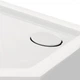 Душовий піддон акрил п'ятикутний Qtap Diamond 100x100x12 см + сифон - зображення 4