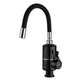 Водонагрівач 3,3 kW проточний ZERIX ELW06-EF-2BLACK (ELW06-EF-B BLACK) з індик. темп., рефлекторний вилив, на мийку (колір чорний) (ZX5033) - зображення 1