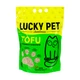 Наповнювач Lucky Pet з тофу для котячого туалету гіпоалергений, 6 л - зображення 1